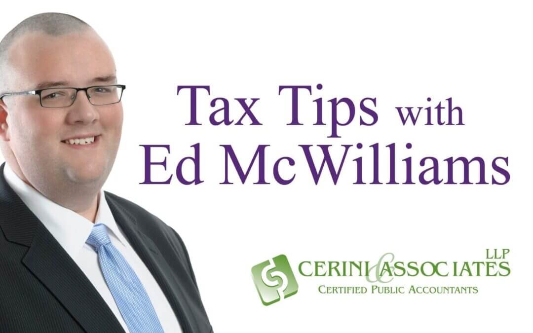 Tax Tips with Ed McWilliams