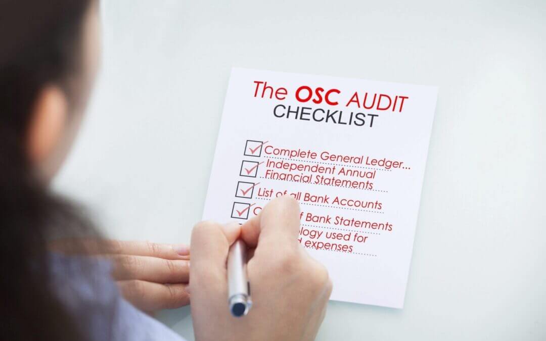 OCS Audit checklist