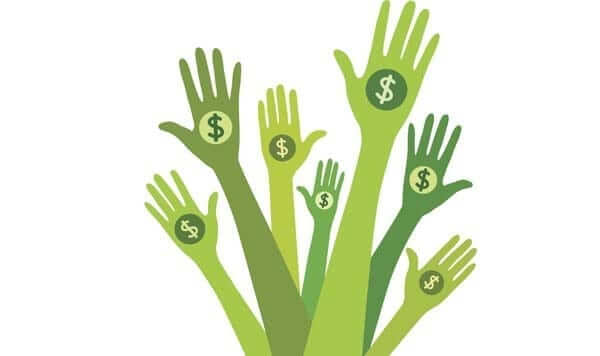 green money hands