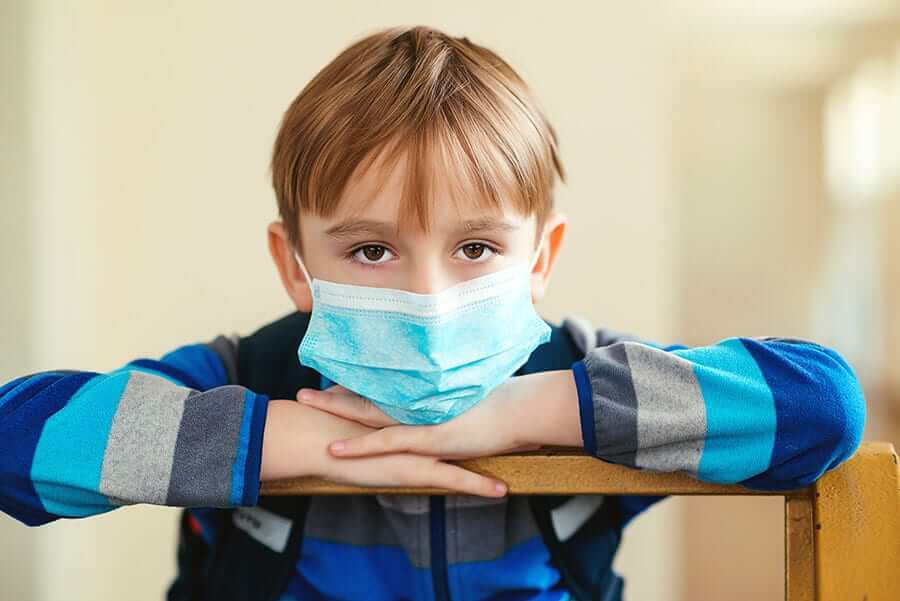 Coronavirus – SED Update 3/25/20-Kid with mask
