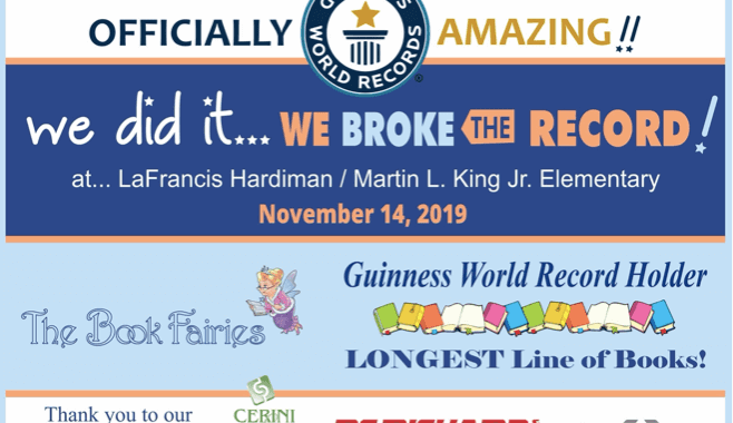 The Book Fairies Sets Guinness World Record Header Image