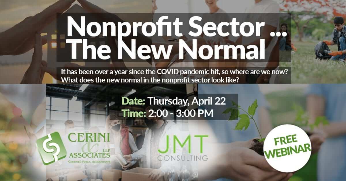 Nonprofit Sector…The New Normal