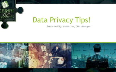 Data Privacy Tips! – Cerini Short