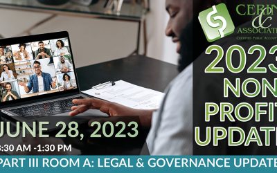NFP Update 2023 Part III Track A: Legal and Governance Update