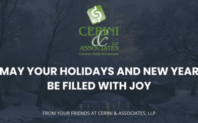 Happy Holidays from Your Friends at Cerini & Associates, LLP – 2023