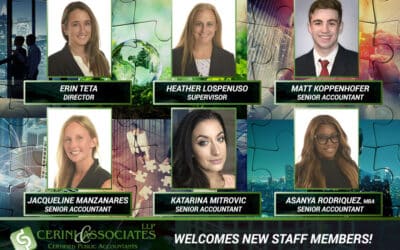 PRESS RELEASE: CERINI & ASSOCIATES, LLP WELCOMES NEW HIRES SUMMER 2024