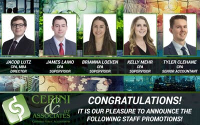 Press Release: Cerini & Associates, LLP Announces Exciting Promotions – Jan 2025