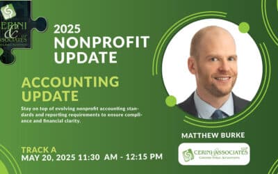 NFP Update 2025 Part IV Track A: Accounting Update