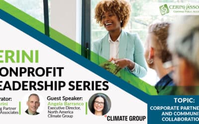 Nonprofit Leadership Series: Corporate Partnerships and Community Collaborations