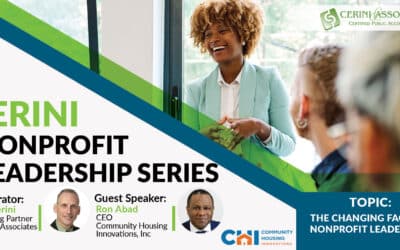 Nonprofit Leadership Series: The Changing Face of Nonprofit Leadership