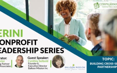 Nonprofit Leadership Series: Building Cross-Sector Partnerships