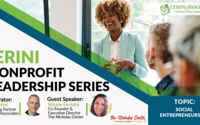 Nonprofit Leadership Series: Social Entrepreneurship