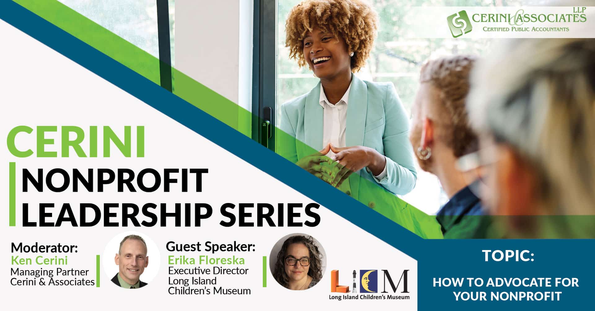 Nonprofit Leadership Series: How to Advocate for your Nonprofit
